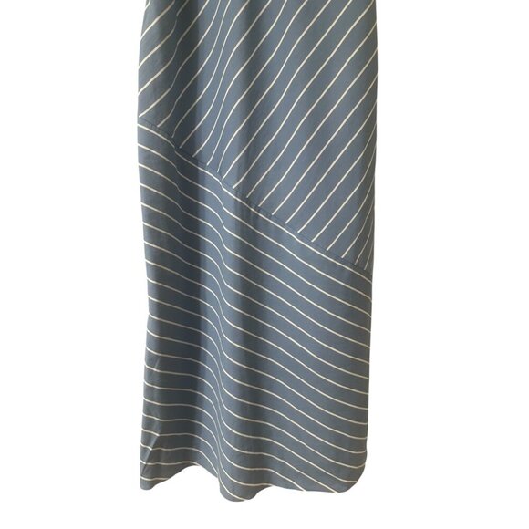Jenni Kayne Kendall Slip Dress Size S Vintage Blue Stripe Minimalist Chic Modern - Picture 6 of 11
